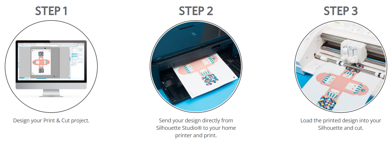 Silhouette Cameo 4 with Bluetooth, 12x12 Cutting Mat, Autoblade 2, 100  Designs and Silhouette Studio Software - Blue Pattern Edition 
